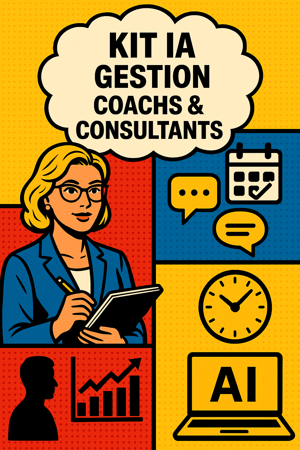 Kit IA Gestion pour Coachs & Consultants | Automatisation & Suivi IA – LetsGoIA
